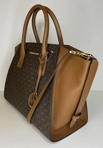 Vista 7 de Michael Kors MICHAEL Michael Kors Avril - Bolso grande con cremallera superior con gancho triple para cartera