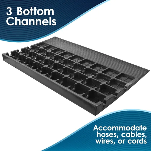 Vista 4 de Rage Powersports DH-UP-8 1 rampa con 3 ranuras para entradas