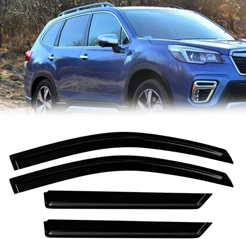Vista 27 de Protectores de lluvia de ventana para Ford F150 SuperCab 2004-2014 2 piezas deflector de ventana para 09-14 F-150 con 2 puertas delanteras