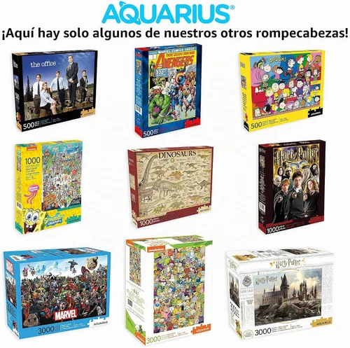 Vista 6 de AQUARIUS Marvel Spider-Man Heroes Puzzle (rompecabezas de 3000 piezas) – Mercancía y coleccionables con licencia oficial de Marvel Comics, sin