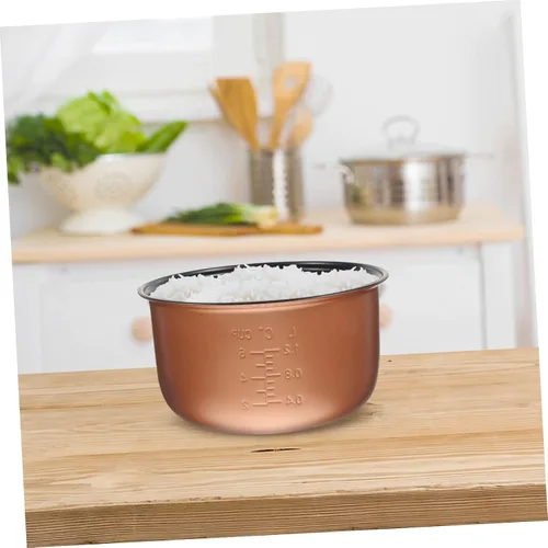 Vista 6 de Zerodeko Olla de cocina interior antiadherente olla arrocera accesorio multifunción para cocina casera inserto de repuesto para cocina eficiente