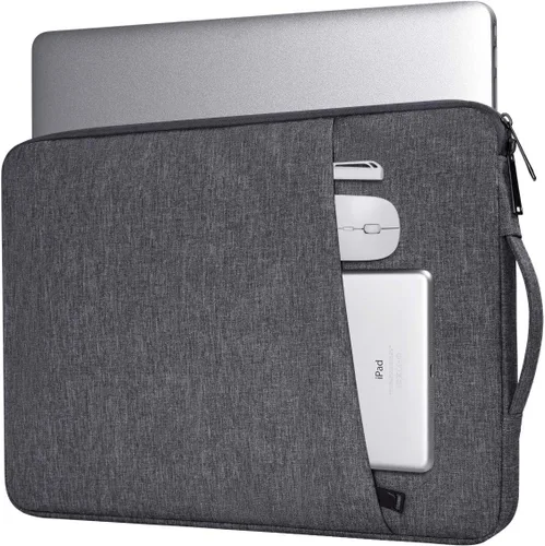 Vista 11 de Funda para portátil de 13 pulgadas para portátil de 13.5-14.4 pulgadas Surface Laptop Studio/6/5/4/3, Surface 7th de 13.8", Asus ZenBook/Dell Negro
