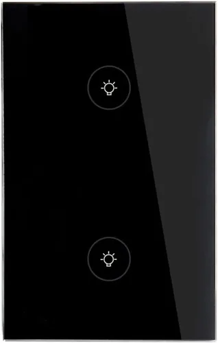 Vista 12 de Interruptor de Luz Táctil Inteligente WiFi de Pared con Panel de Vidrio, Control Remoto Inalámbrico por Aplicación Móvil desde Cualquier Lugar
