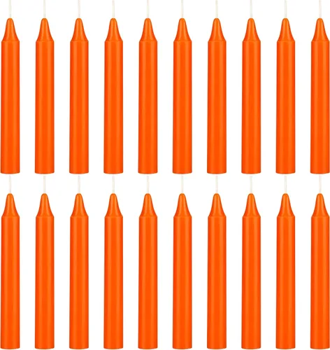 Vista 51 de Mega Candles Mini vela de hechizo con carillón cónico, 20 unidades, 4 x 1/2 Surtido