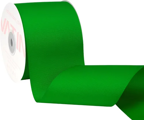 Vista 23 de VATIN Cinta de Grogrén Negra, 1-1/2" x 50 Yardas Continuas, Cinta de Grogrén de Poliéster Negra, Usar para Lazos de Bricolaje, Accesorios