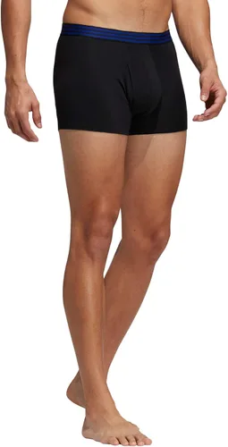 Vista 4 de adidas Calzoncillos de algodón elástico para hombre, paquete de 4