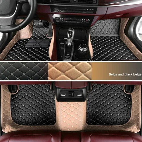 Vista 21 de Alfombrillas automotrices personalizadas para 99.99 % de los sedán, SUV, automóvil deportivo, hombres y mujeres, protección completa, almohadillas