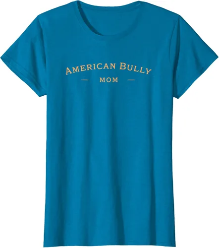 Vista 28 de Camiseta clásica American Bully Mom, American Bully Dog Mom, Negro