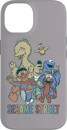 Vista 4 de Carcasa colorida para iPhone 13 Pro Sesame Street
