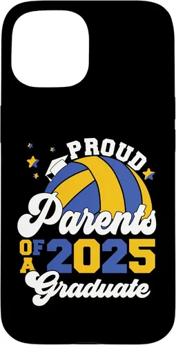 Vista 6 de iPhone 16 Parents of a 2025 Graduate Senior Graduation Volleyball Case