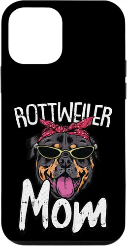 Vista 12 de iPhone 15 Rottweiler Mom Dog Puppy Doggie Pet Animal Lover Rottie Mama Case