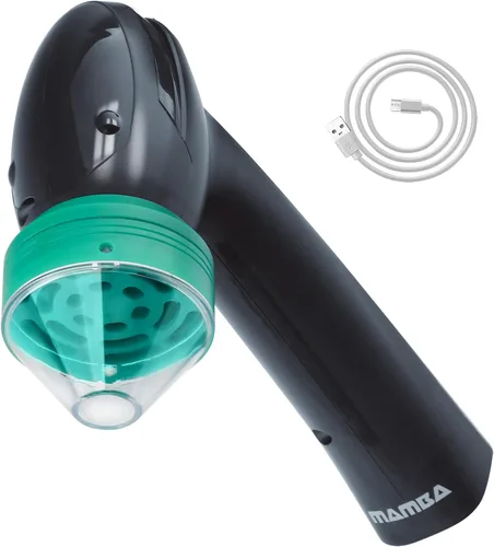 Vista 10 de Mamba Lite - Molinillo eléctrico de especias, molinillo de cocina recargable USB-C para hierbas culinarias secas y condimentos, color negro