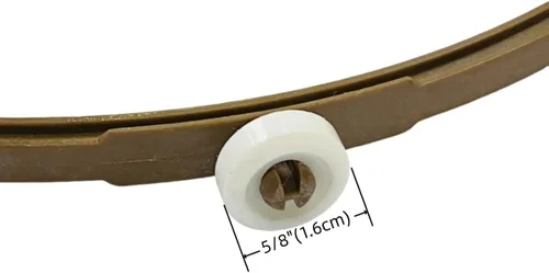 Vista 5 de WB02X10806 Anillo giratorio de microondas para GE 3512502300-1, JE1140BD001, JES1142SJ01, JES1142SJ03, JE1160BD001, JES1344SK03, JES1142WD05