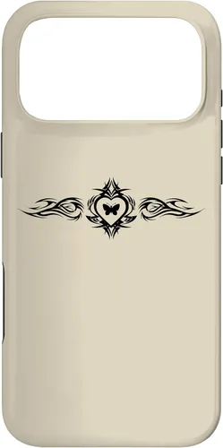 Vista 22 de Butterfly Heart Tattoo Fairycore y2k Grunge Egirl Aesthetic Case for iPhone 17