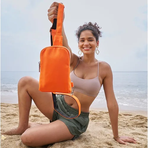 Vista 8 de INICAT Bolsos cruzados pequeños de nailon para mujer, bolsa de 1 litro para hombre, bolsa de hombro, riñonera, artículos esenciales de viaje
