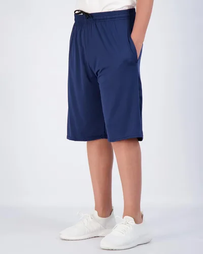 Vista 2 de Paquete de 5 pantalones cortos deportivos Dry-Fit de baloncesto gimnasio para jóvenes niños y niñas con bolsillos