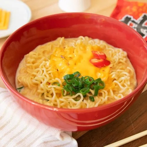 Vista 8 de Ramen Fideos 5 sabores surtidos Combo – Shin Ramyun, Chapagetti, fideos Kimchi, fideos pronto (veganos), Neoguri – Paquete total de 5