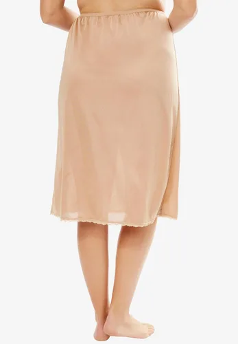 Vista 3 de Comfort Choice Medio Slip de talla grande para mujer, 25 pulgadas, paquete de 2