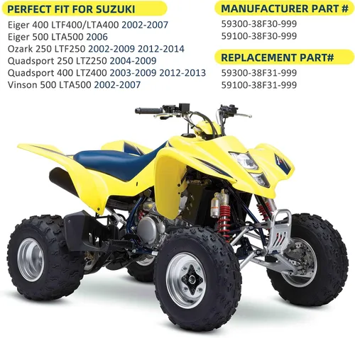 Vista 2 de M MATI Pinzas de freno delanteras izquierdas y derechas para Suzuki Eiger 400 500 Ozark 250 Quadsport 250 400 Vinson 500 LTA 400 500 LTF 250 400 LTZ
