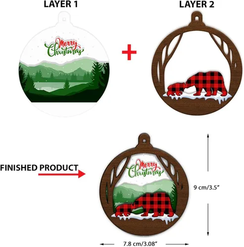 Vista 5 de Nazenti Adorno de Navidad conmemorativo personalizado, regalo personalizado de recuerdo de perro, condolencias por pérdida de mascotas, sabueso
