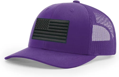 Vista 22 de Joe's USA Richardson 112 - Gorras de camionero con parche gráfico personalizado - Gorras estructuradas de cinco y seis paneles Richardson Premium