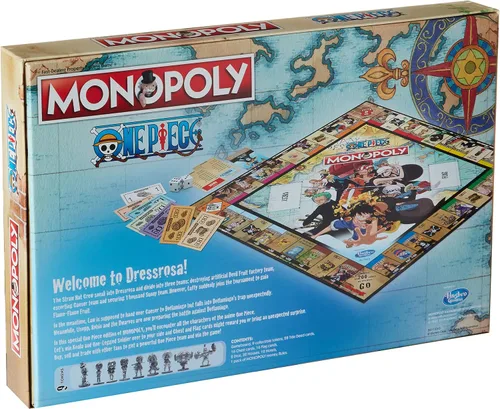 Vista 2 de Juego de mesa Monopoly de One Piece para 2-8 jugadores Una Pieza