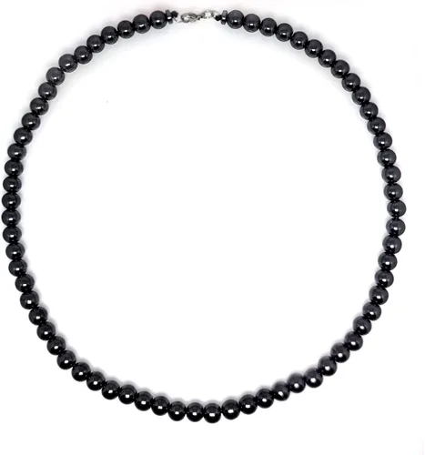 Vista 8 de Collar de terapia magnética Hion con piedra aguamarina