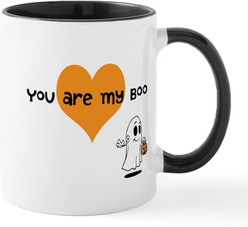 Vista 143 de CafePress Sincere Pumpkin Patch Mug Taza de café de cerámica de 11 oz (11.0 fl oz)