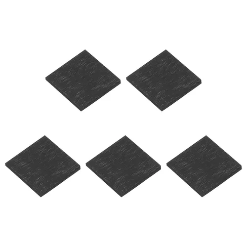 Vista 38 de MECCANIXITY Bloque de Grafito Lingote Rectángulo Placa de Electrodo de Grafito 10x10x0.4mm para Fundición por Fusión, Electrolisis Galvanoplastia