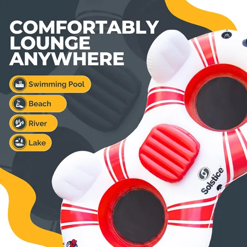 Vista 6 de Solstice Inflatable Tube Float