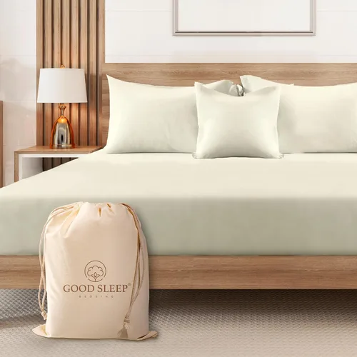Vista 8 de Good Sleep Bedding Sábanas ajustables Twin XL - 1000 recuento de hilos, sábanas Twin XL extra largas, suaves y transpirables con bolsillo de 16