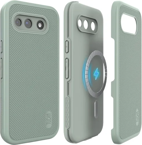 Vista 14 de TUDIA Funda protectora para Google Pixel 10a (2026) – [compatible con Magsafe] [MergeGrip] de doble capa delgada [grado militar] a prueba de golpes