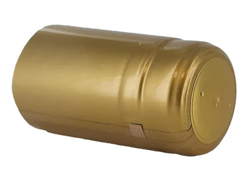 Vista 7 de Cápsulas retráctiles de PVC dorado, 30