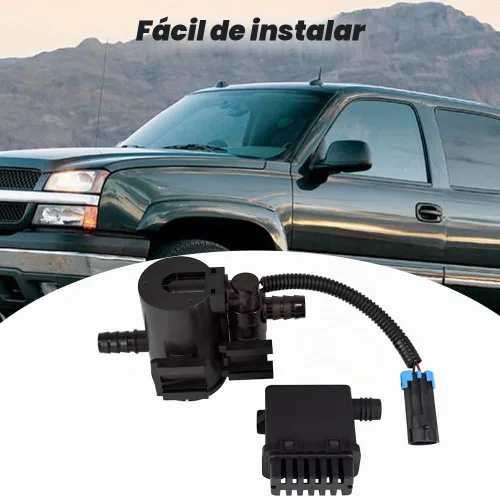 Vista 4 de Solenoide de válvula de purga de contenedor de vapor Compatible con 2004-2010 Chevy Silverado 1500 2500 3500 HD GMC Sierra 1500 2500 3500 HD