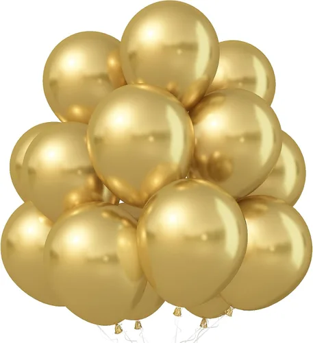 Vista 21 de Globos negros 30 Pack Matte Black Helium Balloons for Birthdays, Graduation, Casino, New Year, Halloween