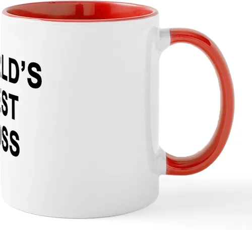 Vista 20 de CafePress – como un Boss Taza – El único Taza de café, taza de café, S, Blanco