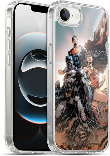 Vista 35 de Head Case Designs Funda de gel con licencia oficial de la Liga de la Justicia DC Comics #10 Darkseid War Comic Book Cover