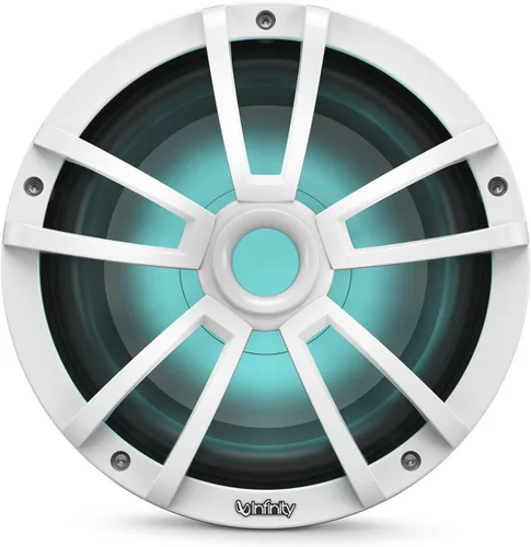 Vista 3 de Infinity Referencia 1022MLW Subwoofer marino de 10 pulgadas (brillo blanco)