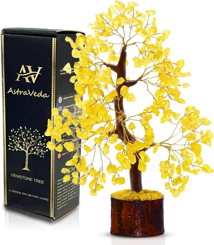 Vista 17 de Árbol de 7 chakras, árbol de la vida de cristal, árboles de Feng Shui, energía positiva, regalo de meditación, cristales y piedras, artículos