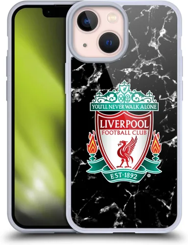 Vista 71 de Oficial LIVERPOOL Football Club 2017/18 Mármol Soft Gel Case para iPhone de Apple 7 Plus/8 PLUS Escudo negro.