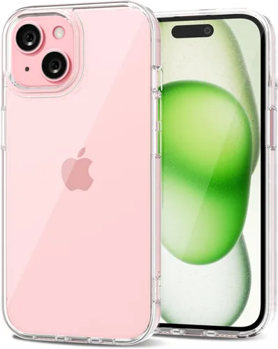 Vista 174 de LoeoeL para iPhone 8 Plus/ 7 Plus Funda Transparente, Funda Híbrida de Teléfono [Plástico Duro y Parachoques de Silicona Suave] Cubierta Protectora