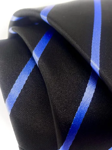 Vista 42 de Scott Allan - Corbatas de rayas para hombre - Corbata tejida para hombre