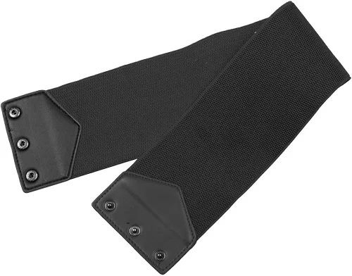 Vista 7 de GRACE KARIN Cinturón de corsé con botones a presión para mujer, cinturón elástico ancho para vestido