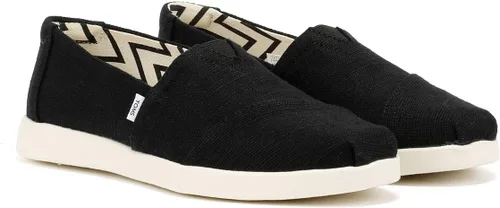 Vista 21 de TOMS Women's Alpargata Plus Slip On Espadrille, Textile Upper, Relaxed Fit, CloudBound Insole, Stretchy Easy On and Off