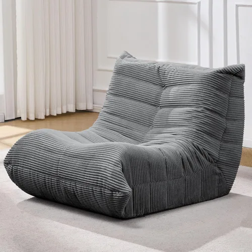 Vista 13 de Hobestluk Puf con espuma viscoelástica, tela de piel sintética ultrasuave, diseño ergonómico, puf pequeño, para sala de estar, dormitorio, sala