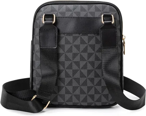 Vista 7 de Bolso cruzado para hombre, bolso de hombro para hombre para ir al trabajo, bolso de viaje Bolso de trabajo para hombre pequeño