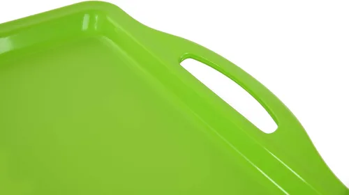 Vista 3 de Mintra Home Bandeja de servir duradera (1 unidad, verde) – Plato con asa de 14 pulgadas 'verde