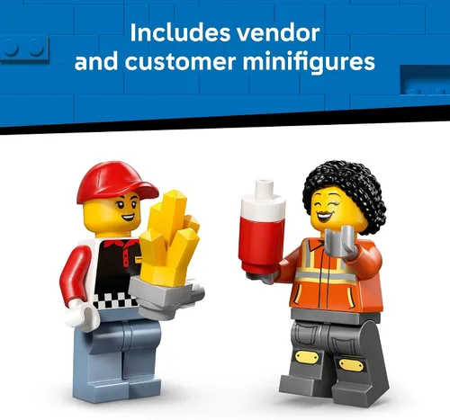 Vista 5 de LEGO City Fries Food Truck 60488