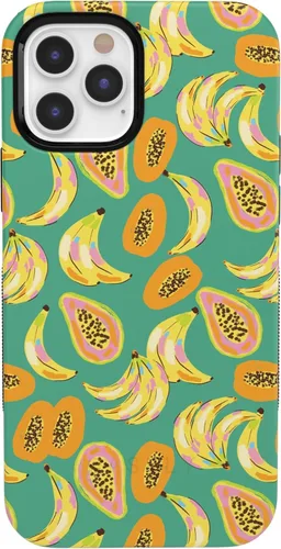 Vista 52 de Casely Funda para iPhone 12 Pro Max Always Vibing Retro Diseño protector audaz Diseño compatible con MagSafe