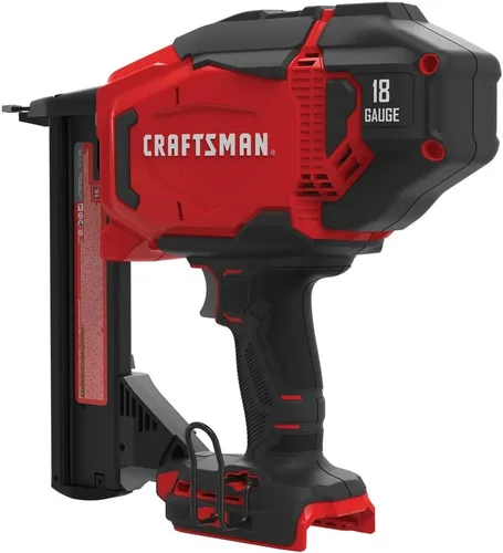 Vista 6 de CRAFTSMAN V20 Engrapadora de corona angosta, inalámbrica, calibre 18, solo herramienta (CMCN618NB)